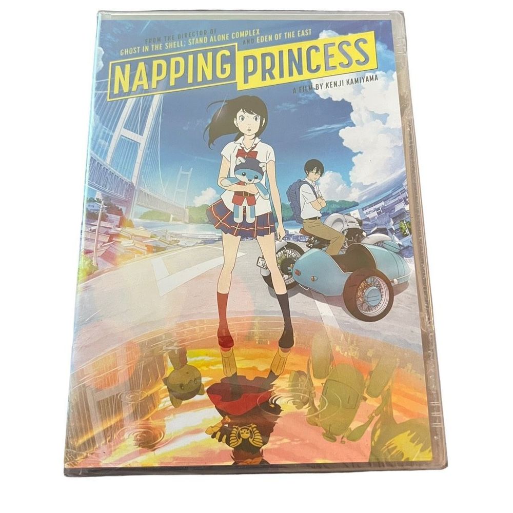 Napping Princess Movie A Film‎ By Kenzie Kamiyama Anime Approx 106 Minutes DVD